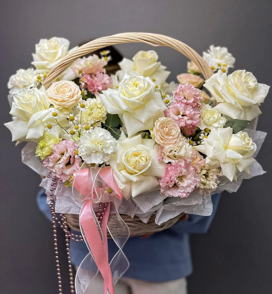 Корзина в стиле G Flowers №11