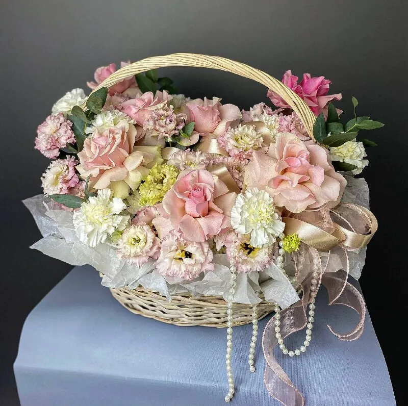 Корзина в стиле G Flowers №6