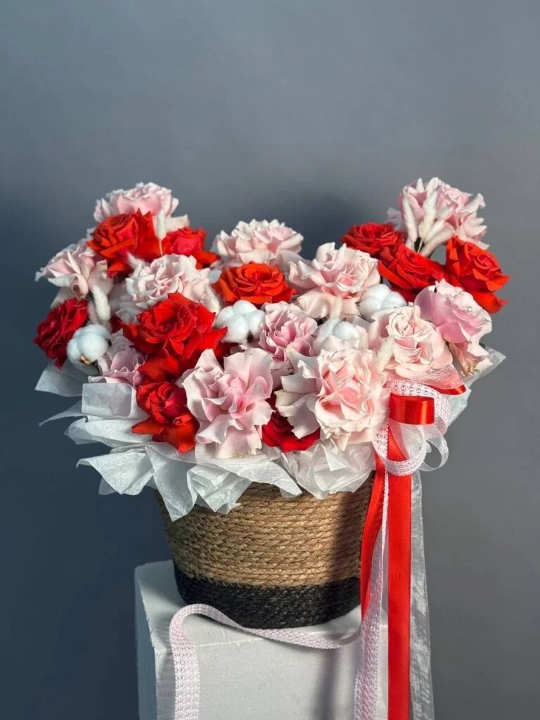 Корзина в стиле GFlowers №14 — фото 4