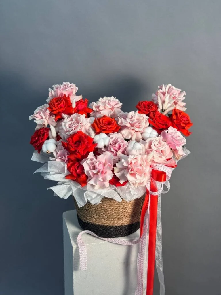 Корзина в стиле GFlowers №14 — фото 3