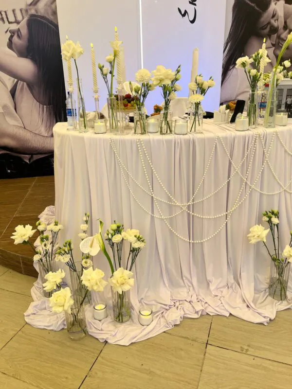 Свадьба в «Мирном» — белые каллы, оформление G Flowers — фото 4