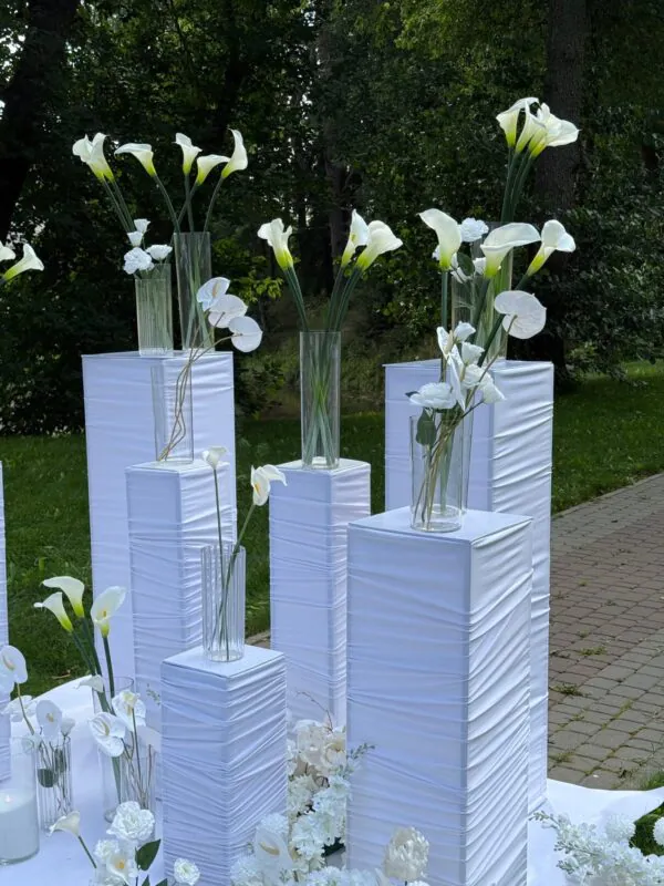 Свадьба в «Мирном» — белые каллы, оформление G Flowers — фото 8