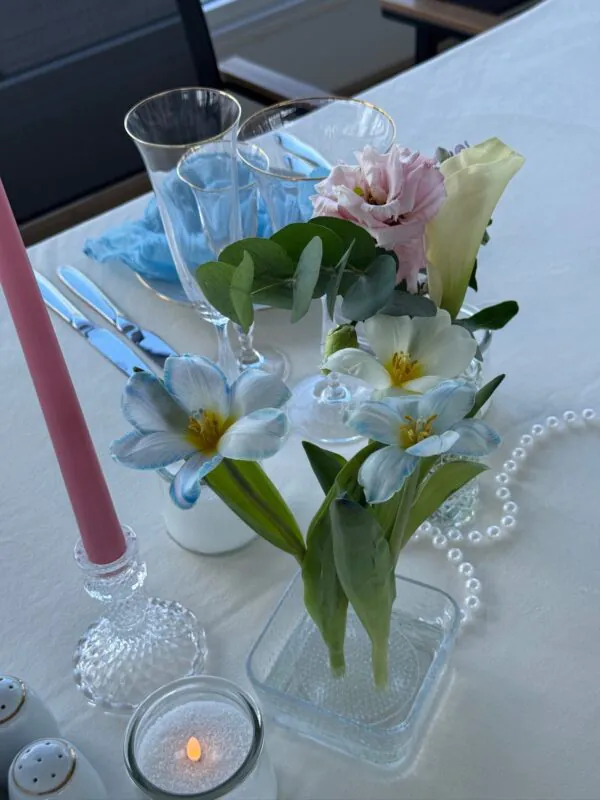 Свадьба в «Звезде Юга» — лаванда и голубой, оформление G Flowers — фото 13